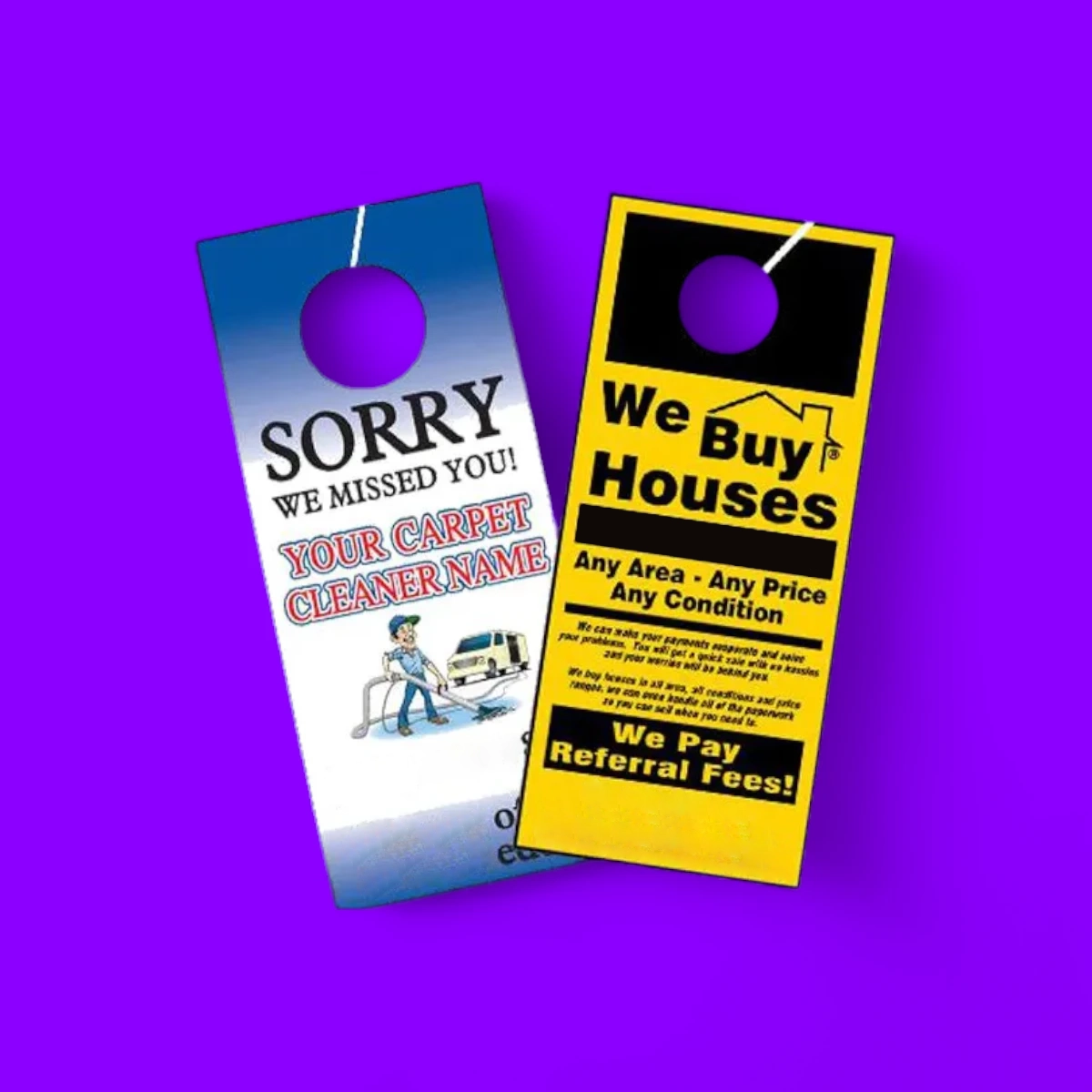 Customized Door Hangers